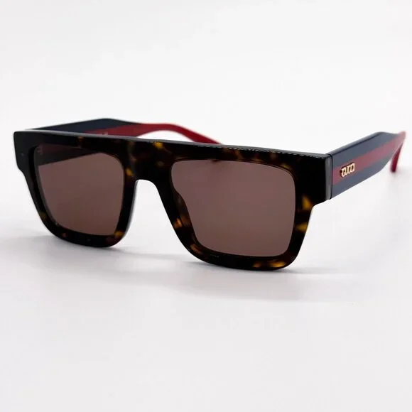NEW GUCCI GG1868S 002 HAVANA BLUE RED UNISEX SUNGLASSES GUCCI